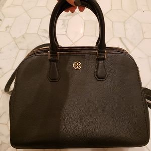 Tory Burch black leather purse